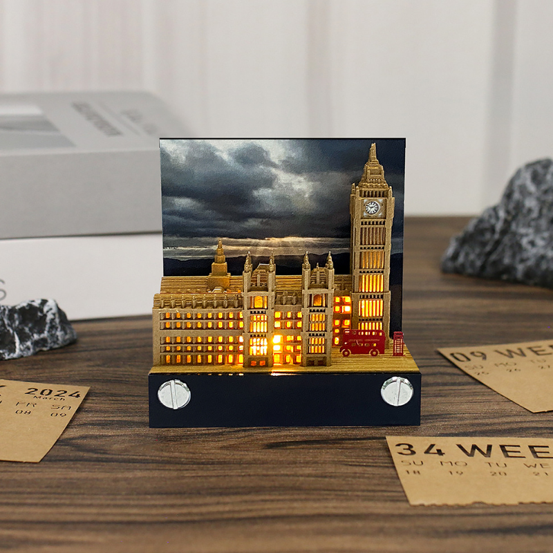 MemoArt Calendar Big Ben