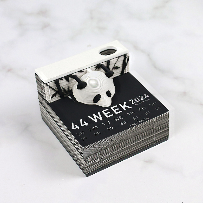 MemoArt Calendar - Panda