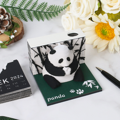 MemoArt Calendar - Panda